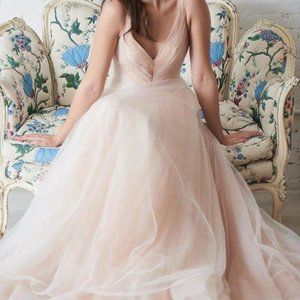 Size 12 Wedding Dress - Champagne